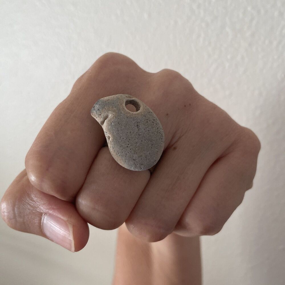 Jewelry Natural Sea Rock Ring Ocean Beach Pebble Stone Jewellery Adjustable Band